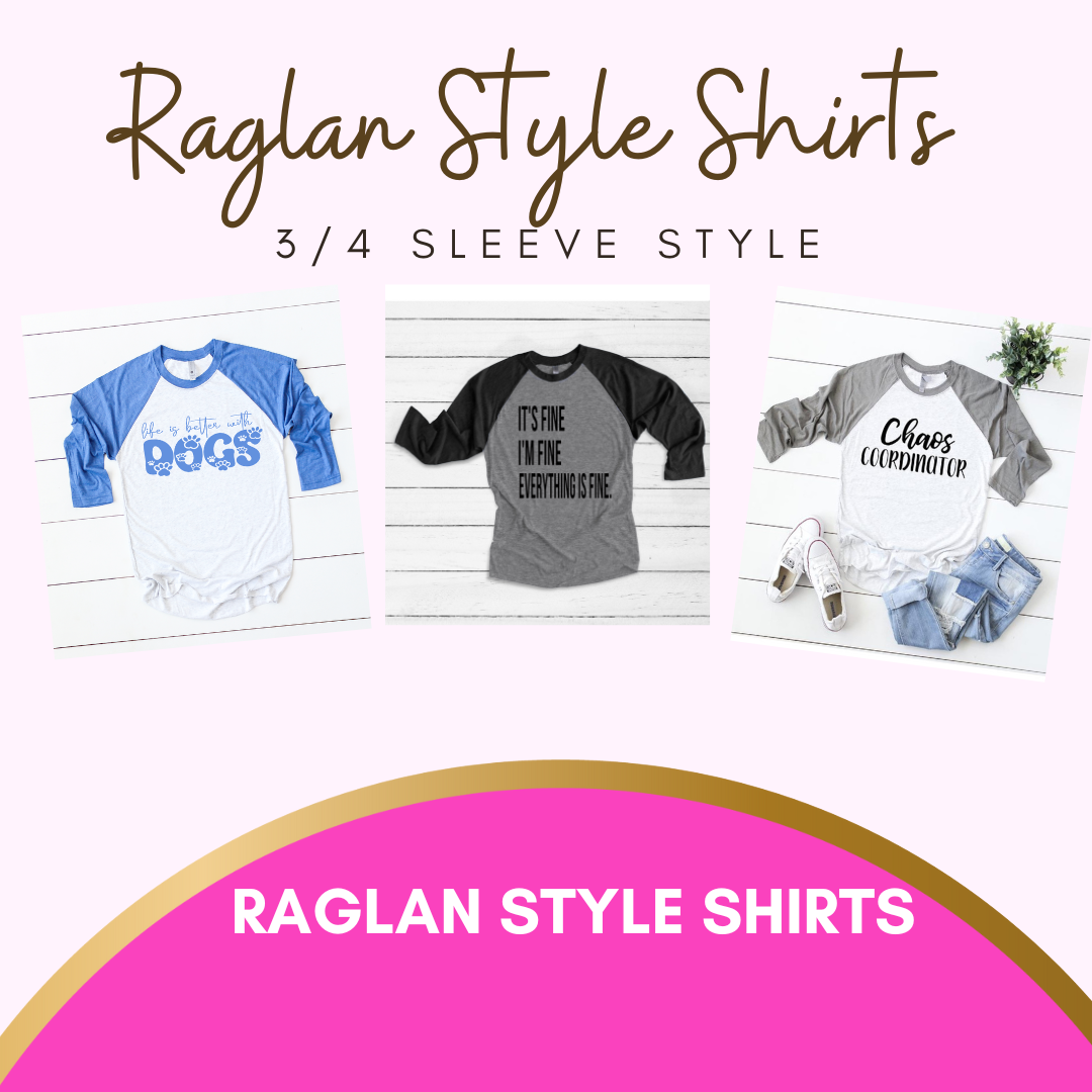 Monag Women Raglan T-Shirt : : Clothing, Shoes & Accessories