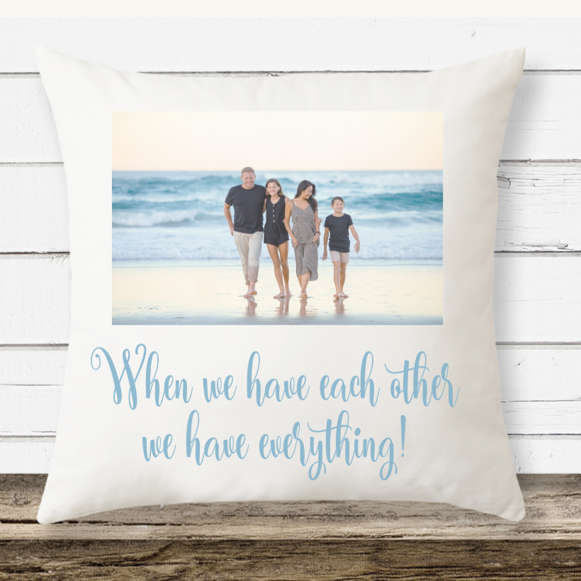 Family Memory Pillow