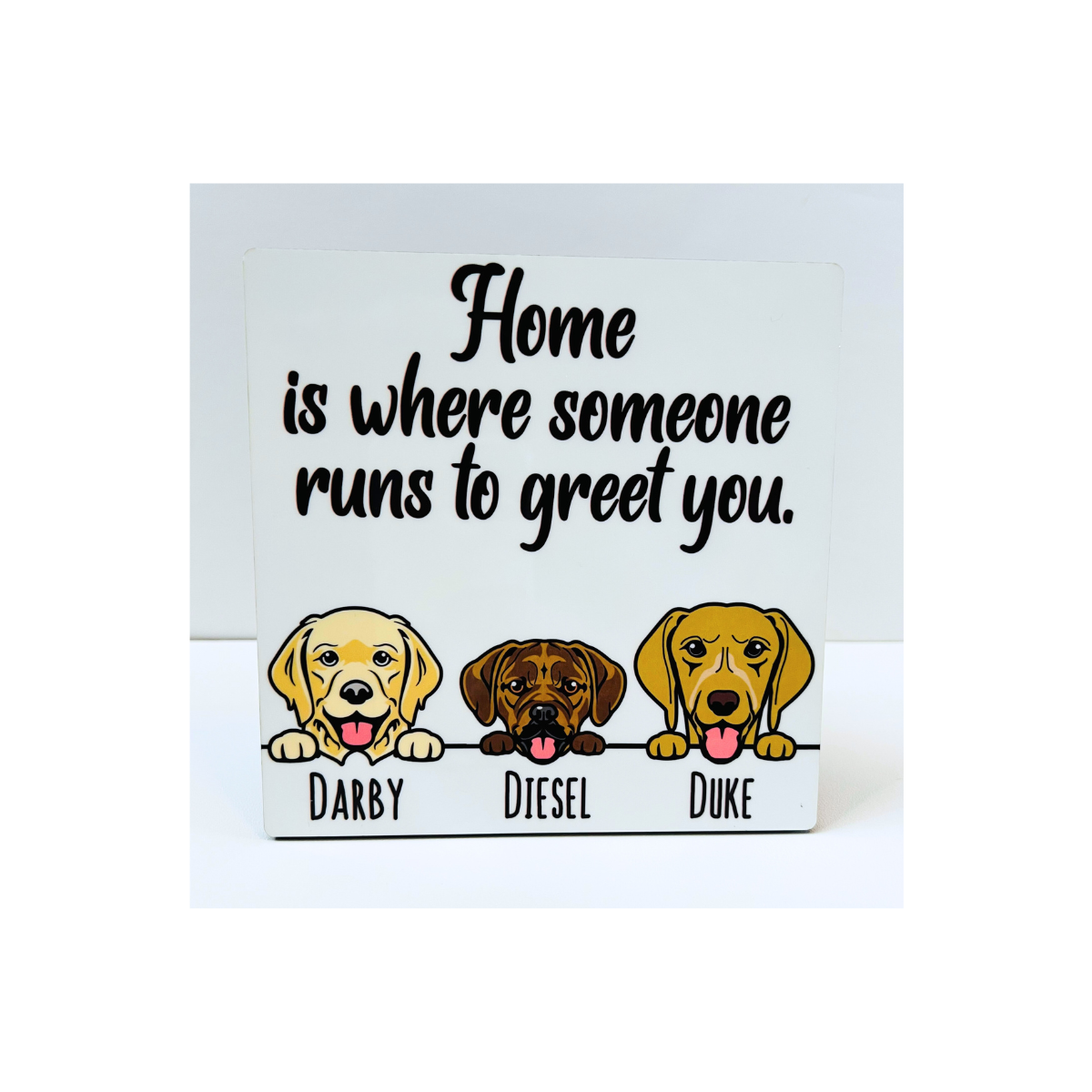 Custom Dog Sign