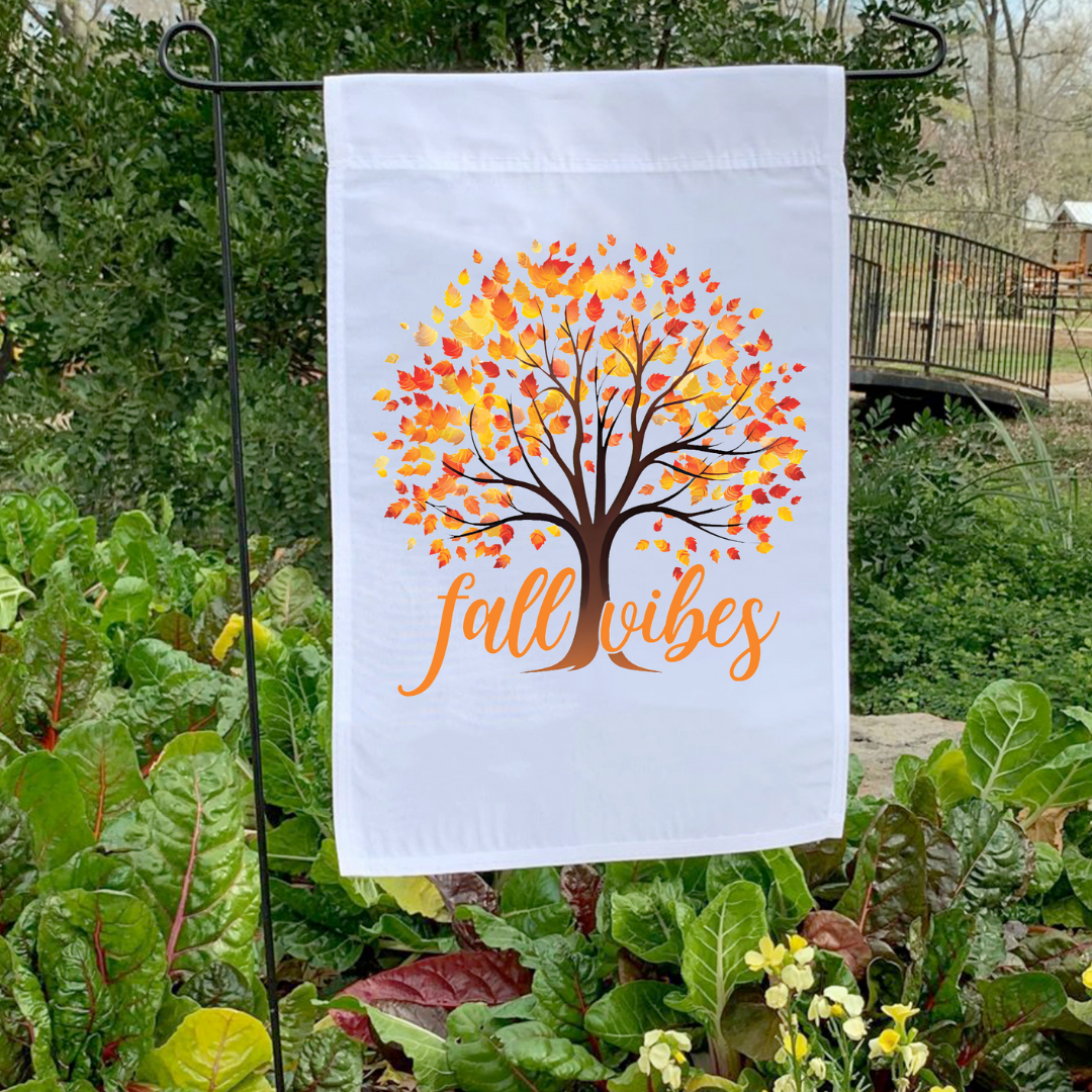 Fall Garden Flag.