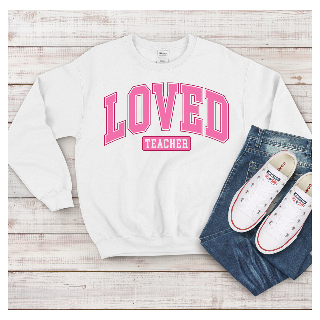 Teacher valentines sweatshirt