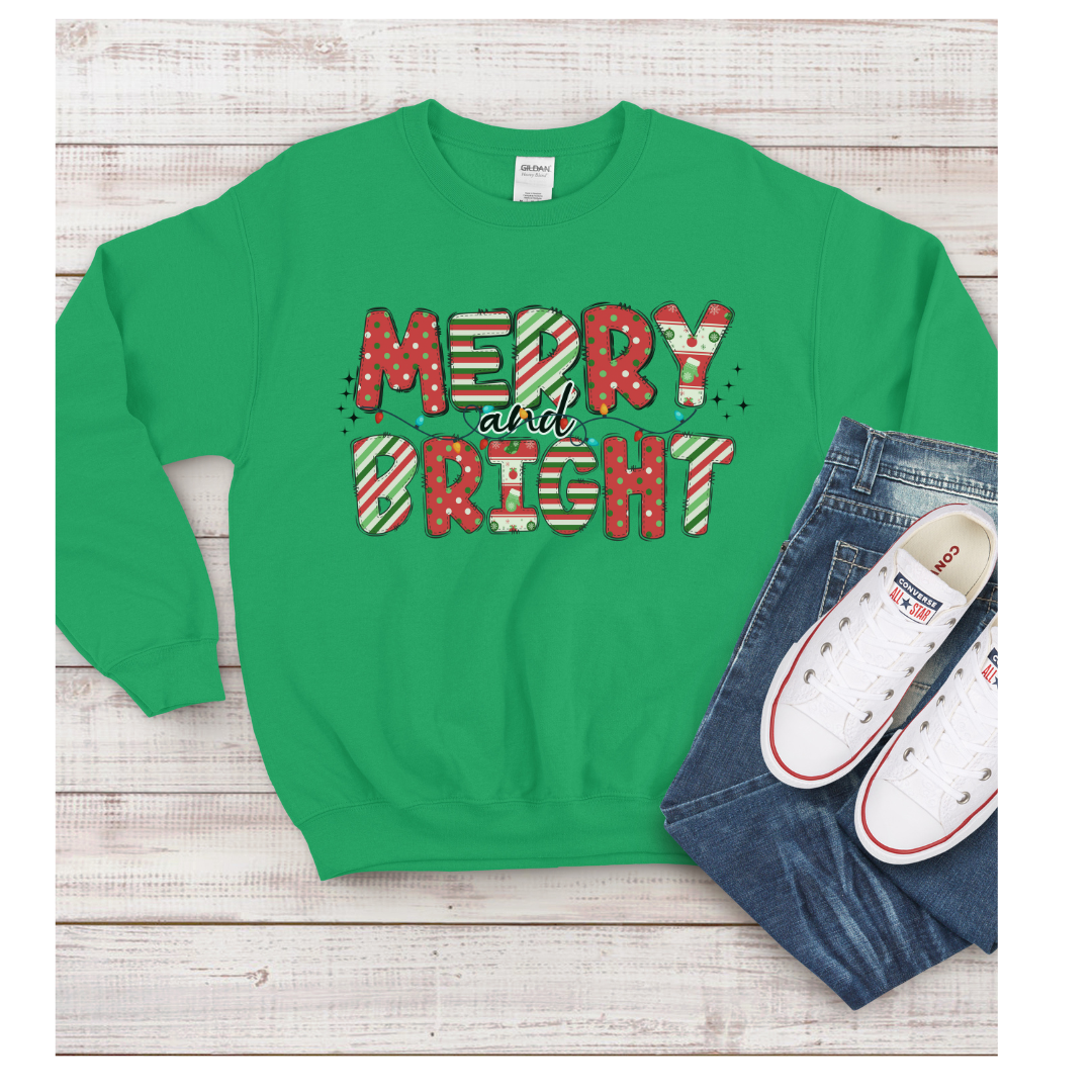 Merry & Bright Holiday Shirt