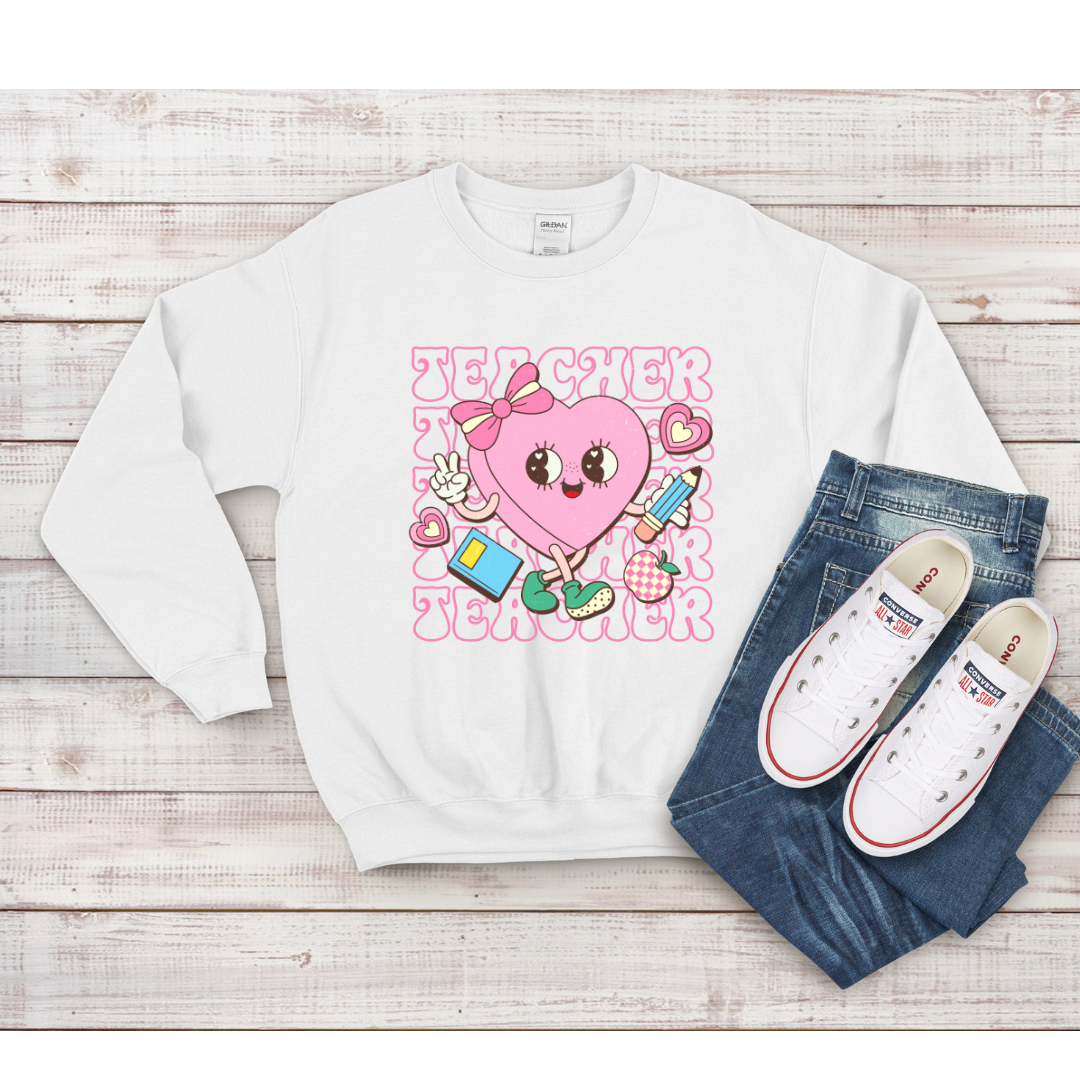 Teacher Valentines sweatshirt