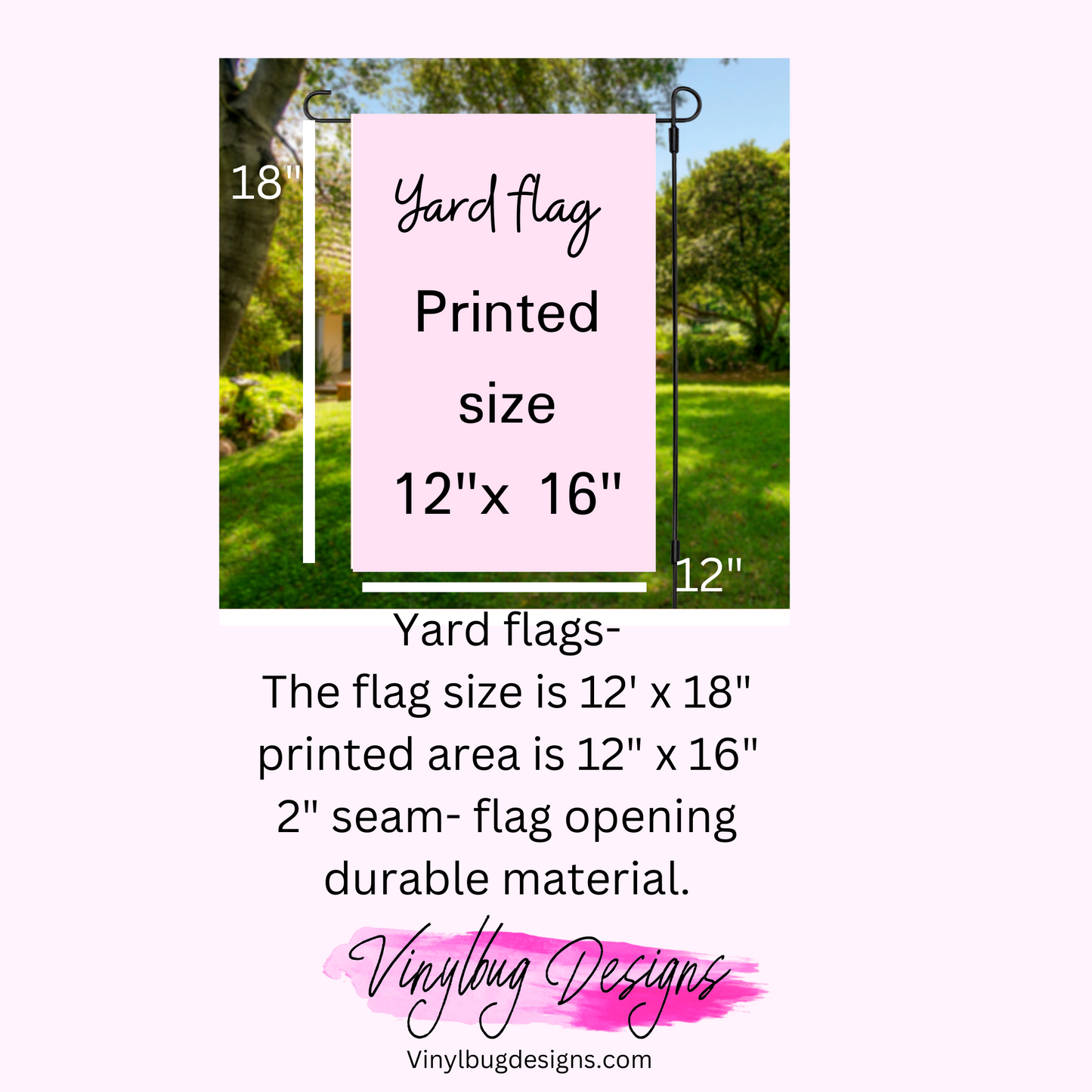 Welcome Garden Flag