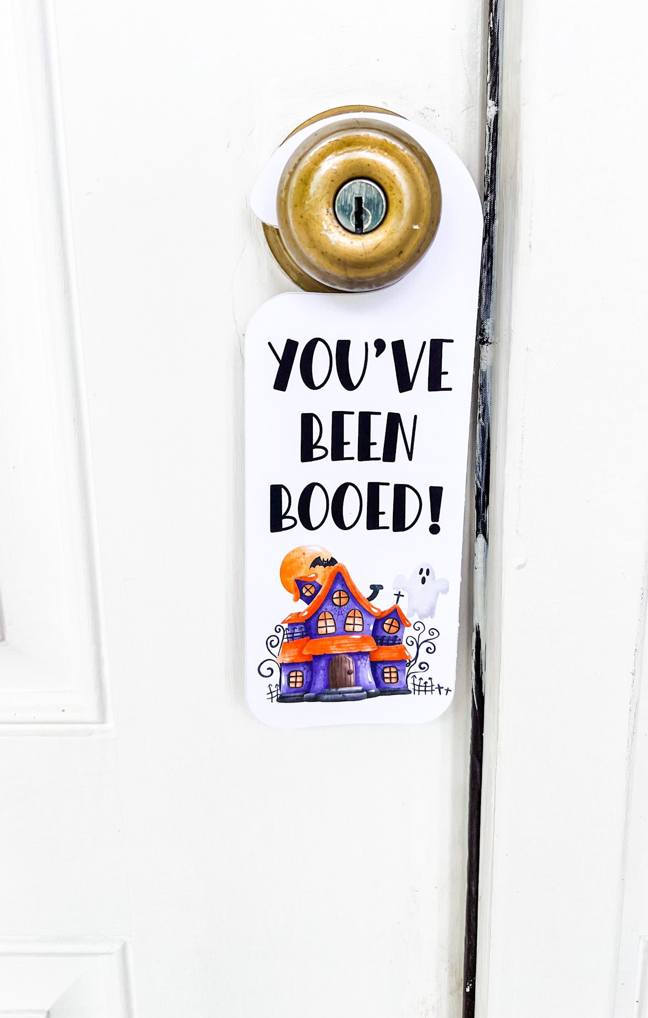 You've been booed Door Hanger