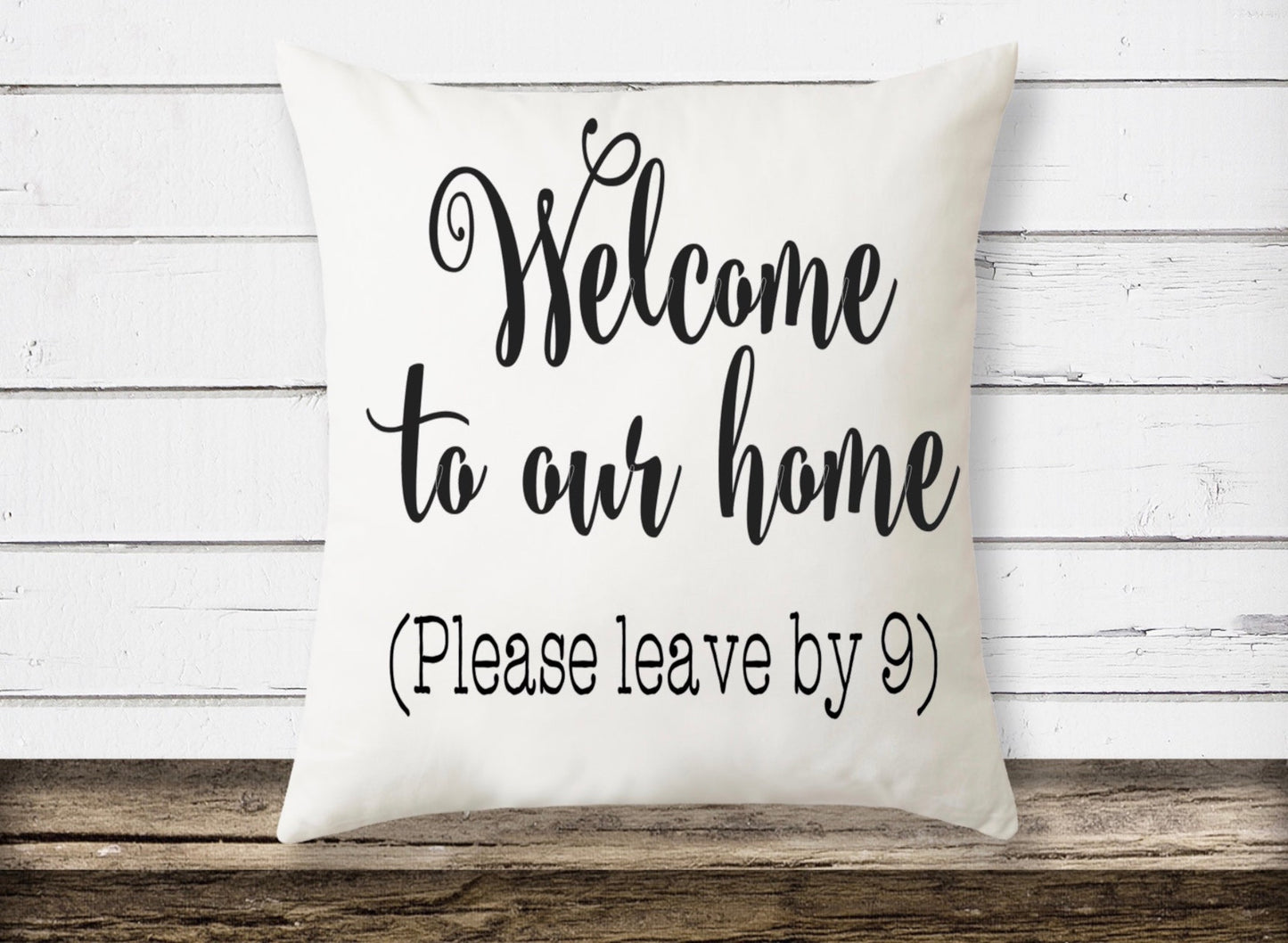 Welcome Pillow