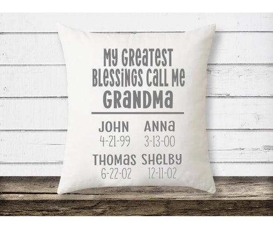 Pillow for Grandma