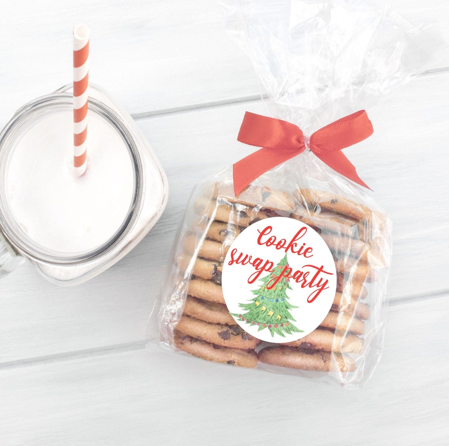 Christmas Cookie Exchange Tag