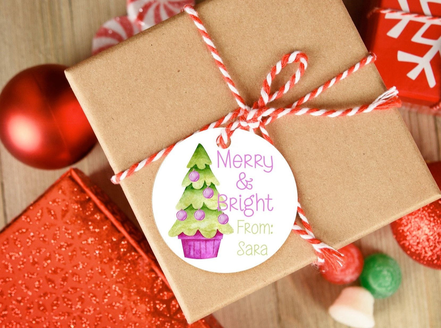 christmas gift tag