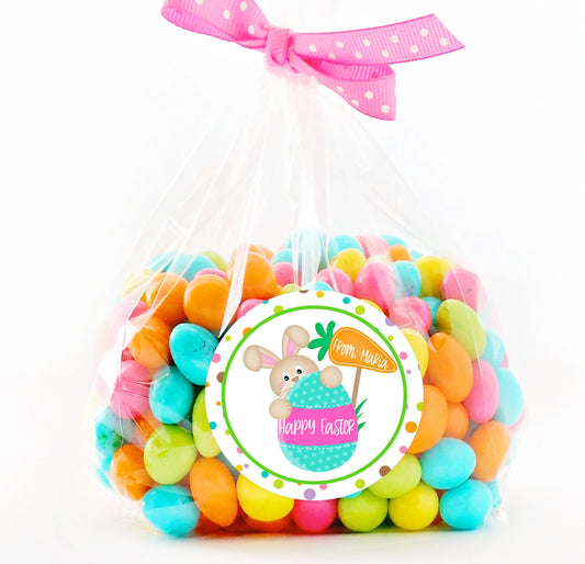 Personalized Easter Candy Gift Tags