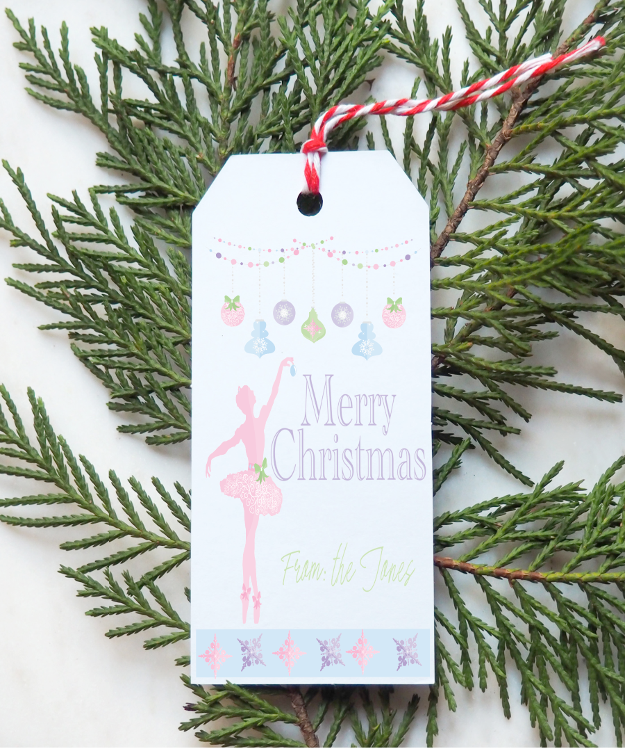 Personalized Christmas Gift Tag | Sugar Plum