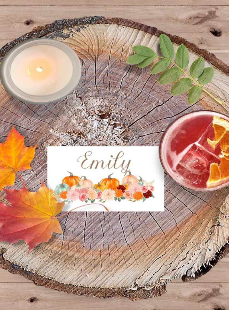 Printable Thanksgiving Place Cards