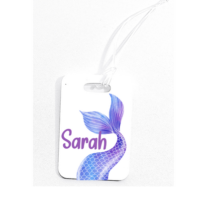 Mermaid bag Tag