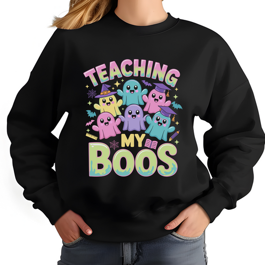 Teacher Halloween Sweatshirt | Teaching my Boo Students
