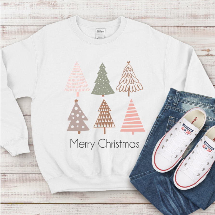 Cute Boho Christmas Sweatshirt