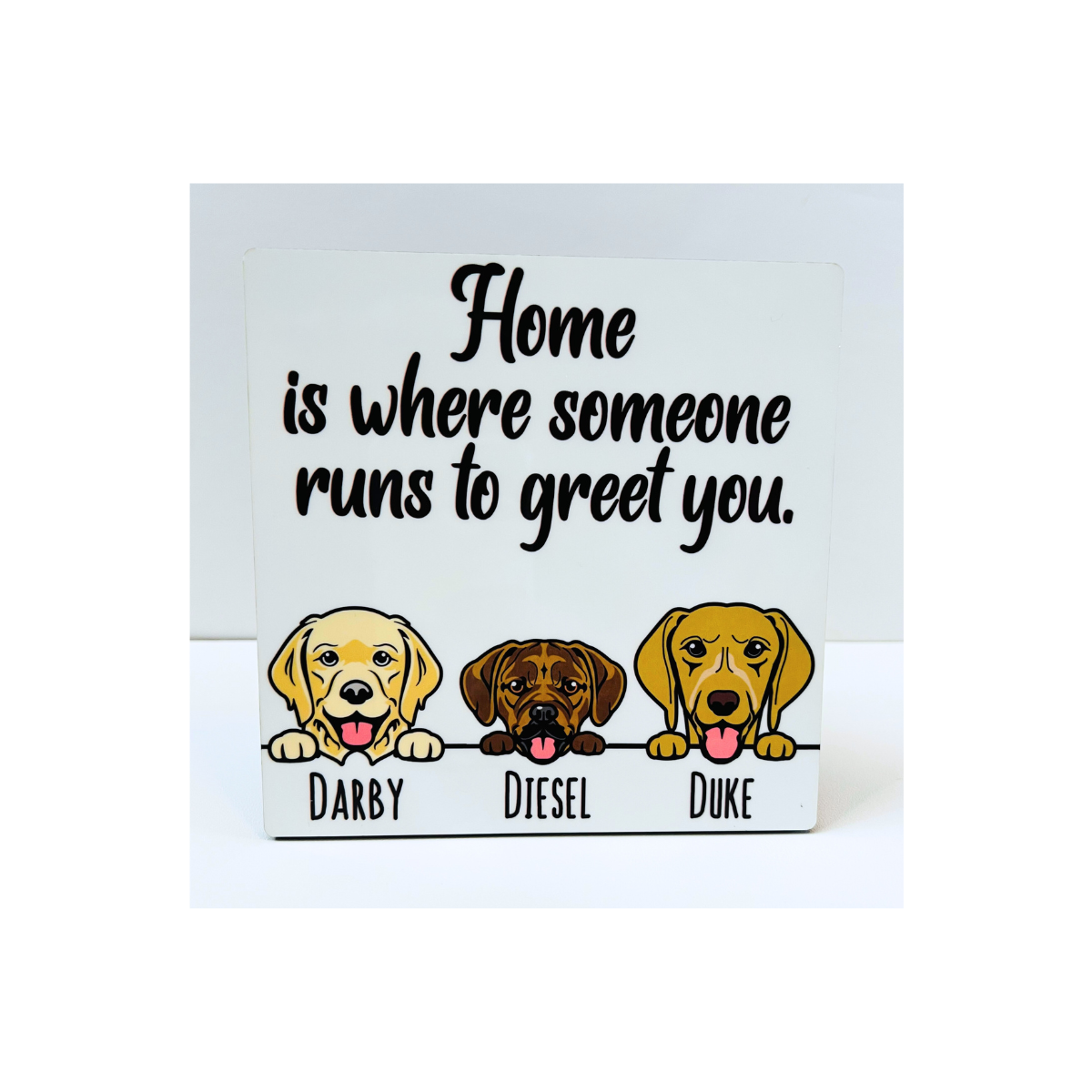 Custom Dog Sign | Vinylbug Designs