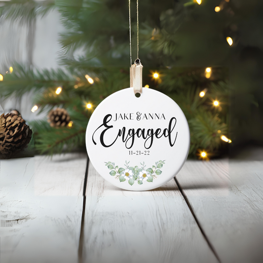 engagement ornament.