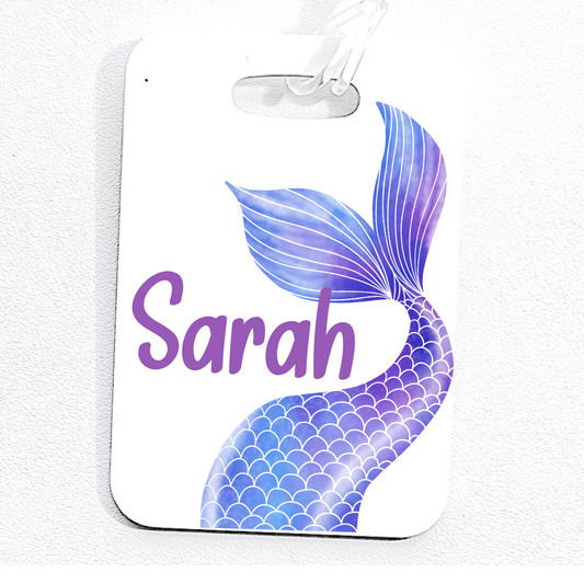 Mermaid bag Tag