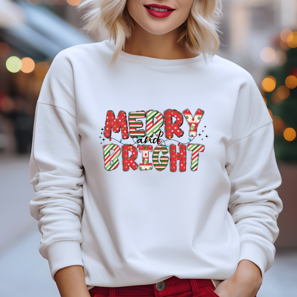 Merry & Bright Holiday Shirt