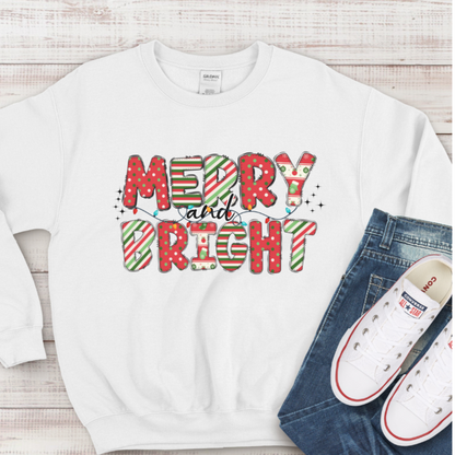 Merry & Bright Holiday Shirt