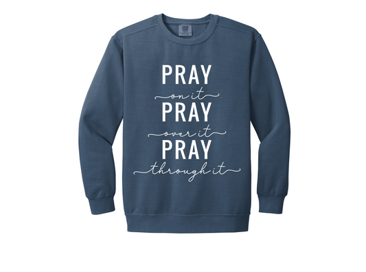 religious quote sweatshirt 