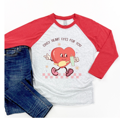 Valentine's Shirt Bougie Heart | Raglan style