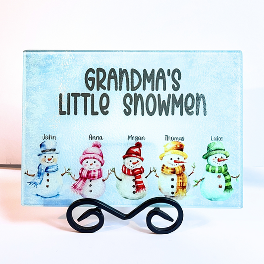 Custom Cutting Board- Personalized Gift for Grandma