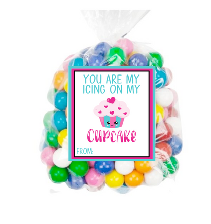 Cupcake Pun | Valentine's Day Stickers