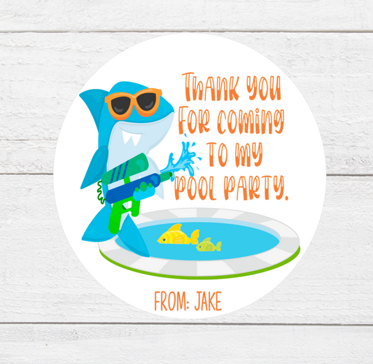 Pool Party Thank You for Coming