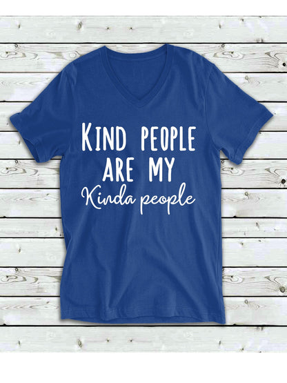 Kind People V-Neck T-Shirt
