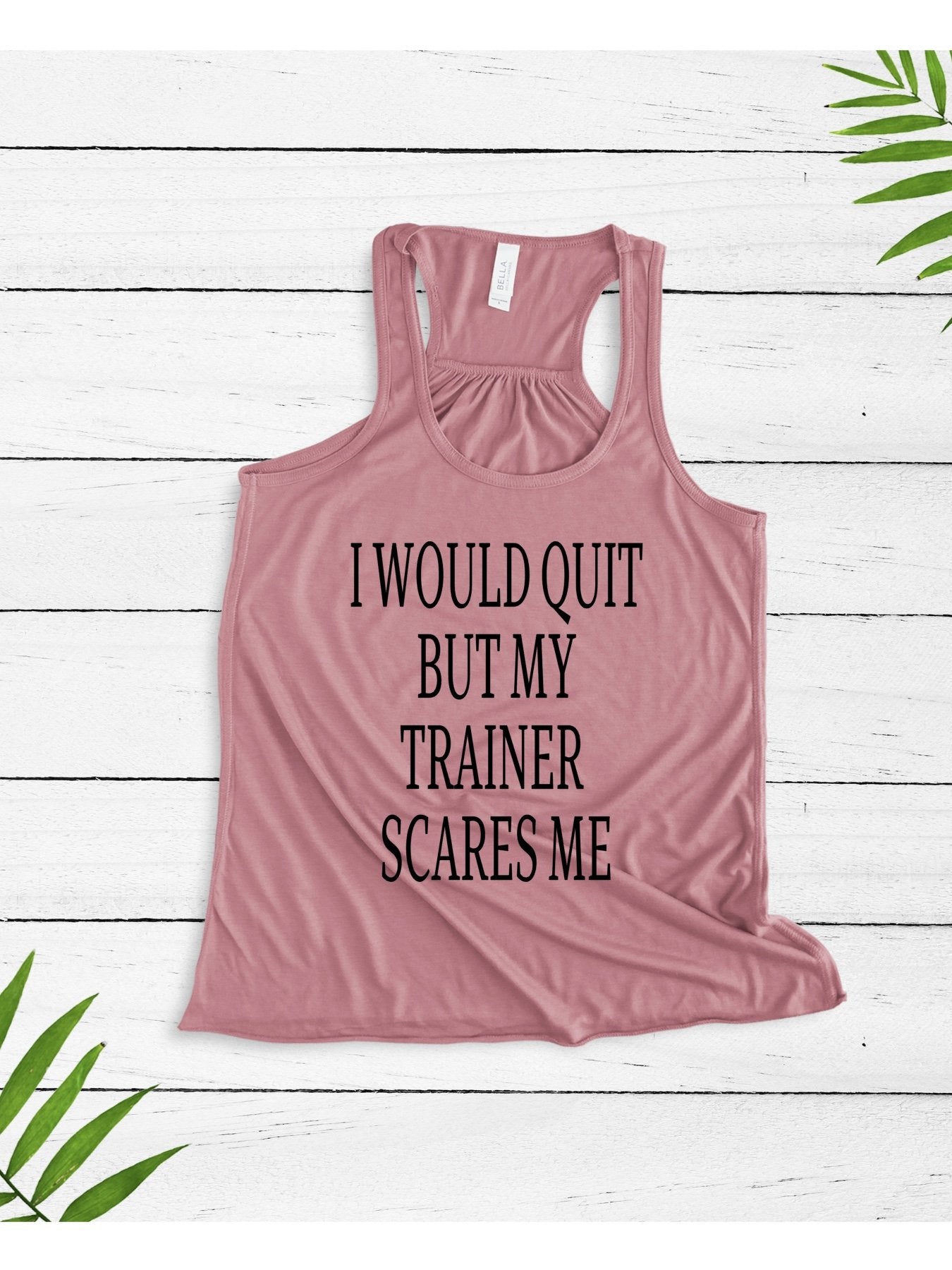 I Hate my Trainer Racerback Tank Top