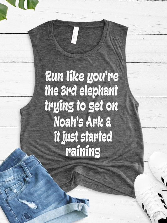 Inspirational Running Shirt - Muscle Tank Top