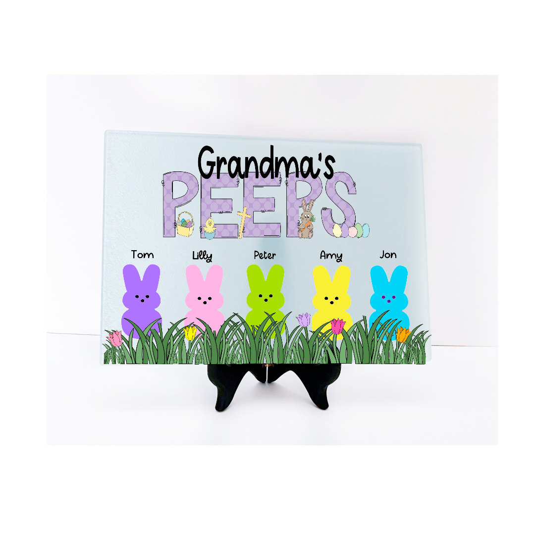 Grandma's Peeps Cutting board