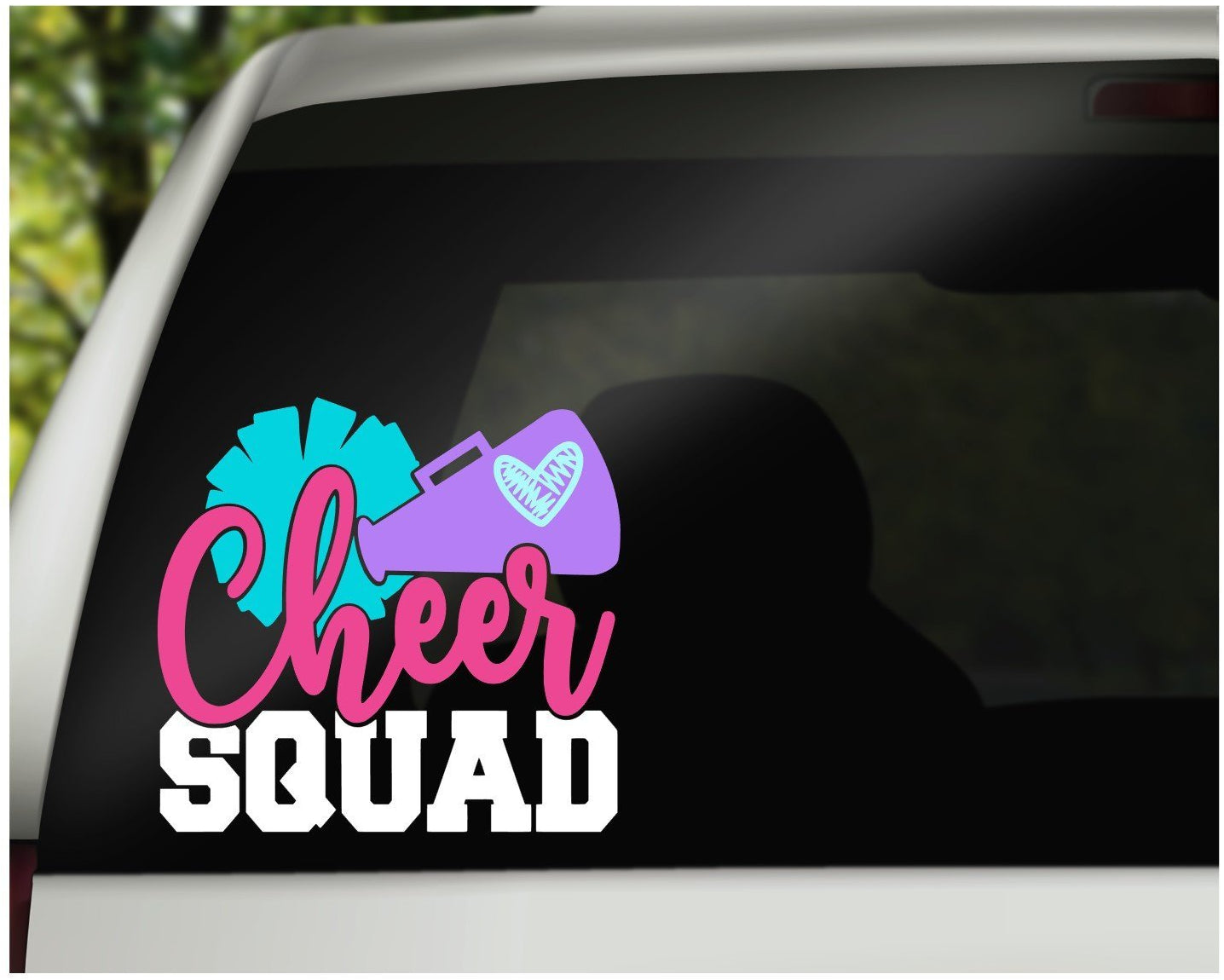 Cheerleader Cheer Squad Decal