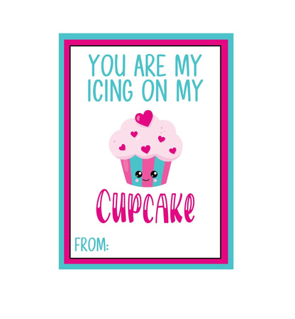 Cupcake Pun | Valentine's Day Stickers