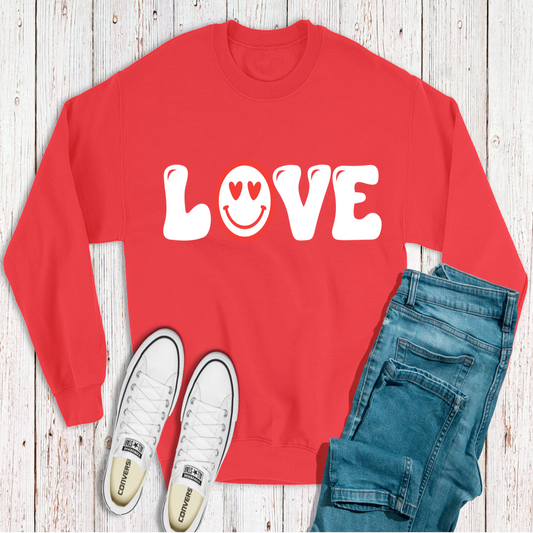 Love Heart Eyes Sweatshirt
