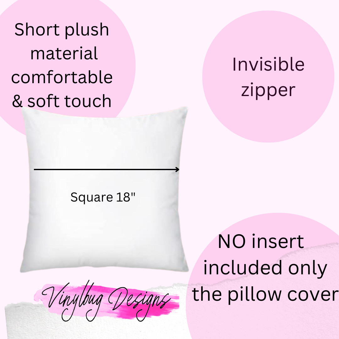 Monogram Accent Throw Pillow
