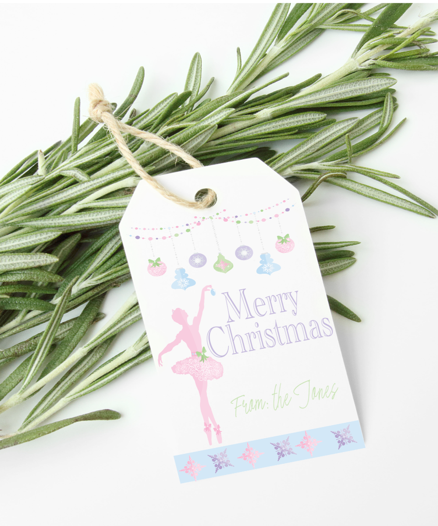 Personalized Christmas Gift Tag | Sugar Plum