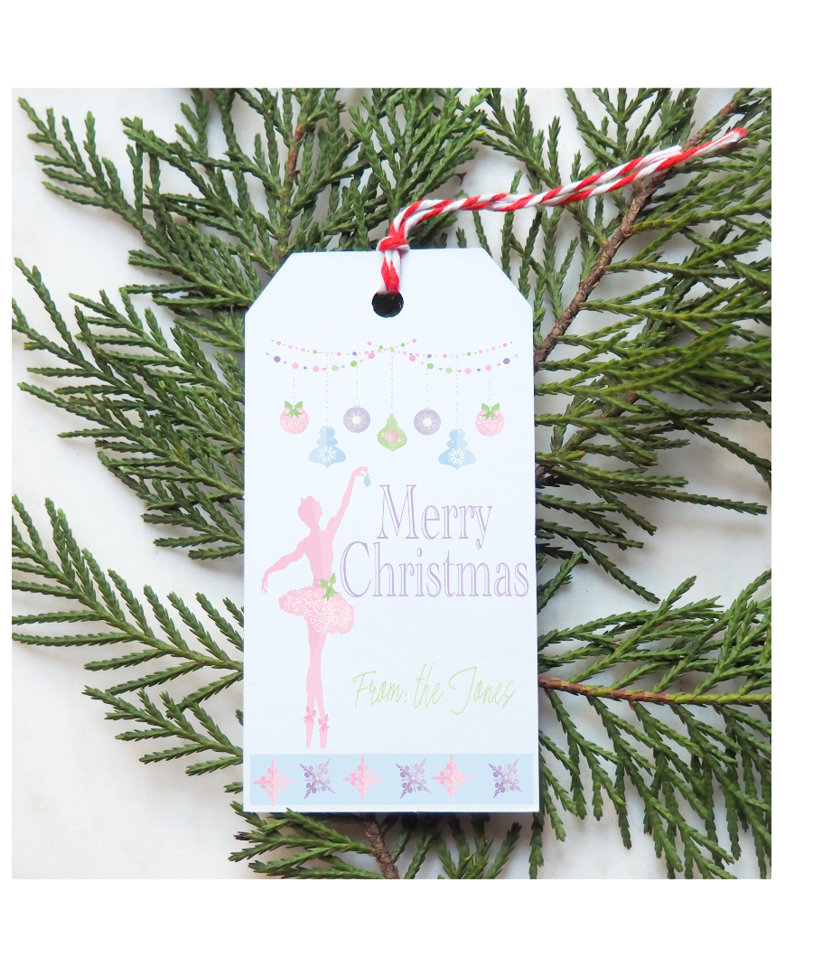 Personalized Christmas Gift Tag | Sugar Plum